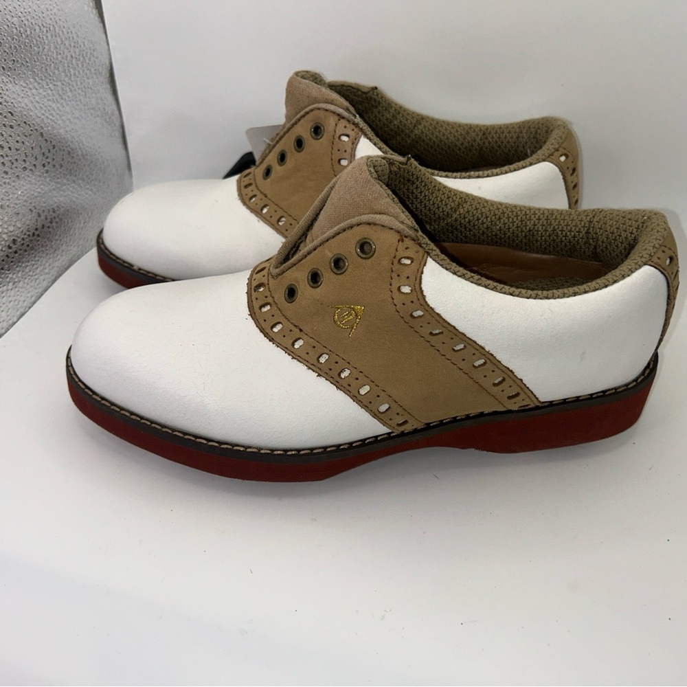 Vintage Womens Dunlop Golf Shoes 5.5 No Laces